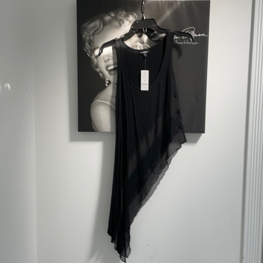 BeBe black top size xs NWT